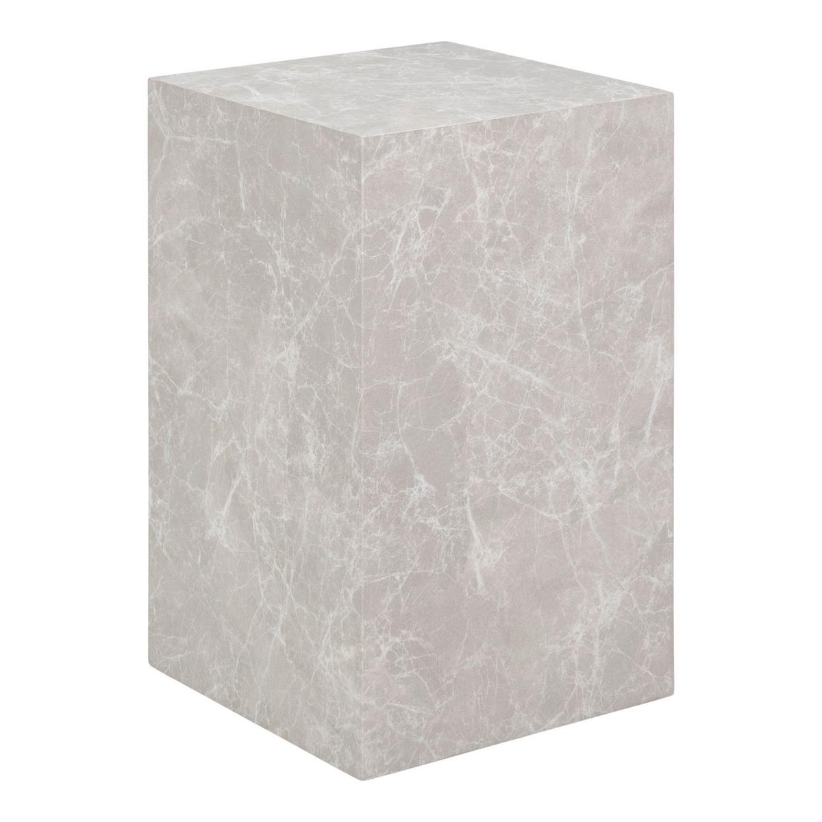 Beistelltisch Prague Greige B: 30 cm - Greige, Basics, Holzwerkstoff (30/30/50cm)