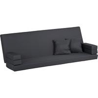 Kissen Für Hollywoodschaukel Star 183x57x10 Anthrazit - Anthrazit, Basics, Textil (183/57/10cm) - Gardenson