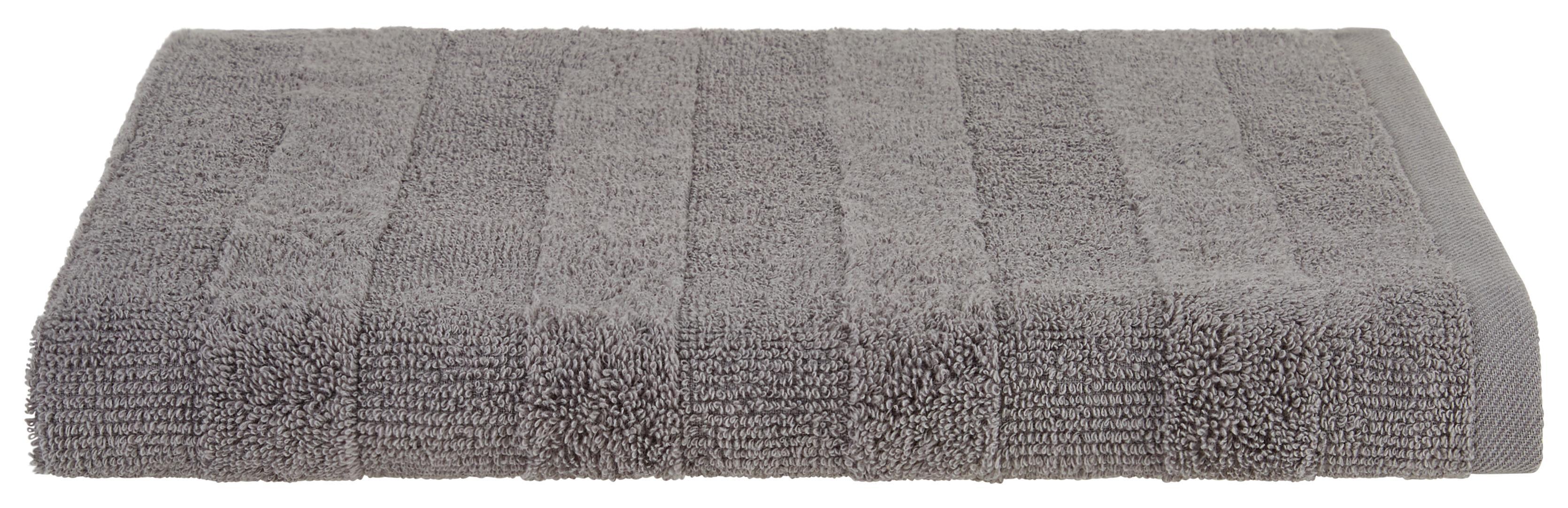 Duschtuch Susi - Anthrazit, MODERN, Textil (70/140cm) - Luca Bessoni