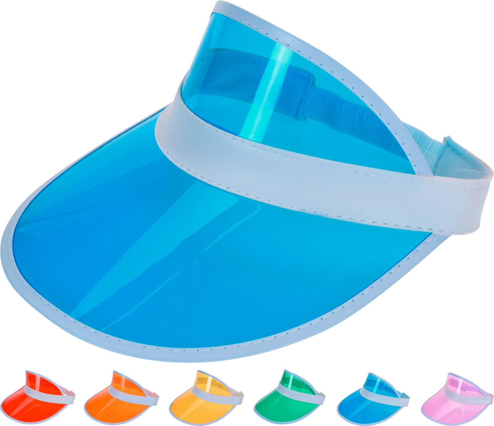 Sonnenkappe Sonnenkappe - Blau/Pink, Basics, Kunststoff (25/20/11,5cm)