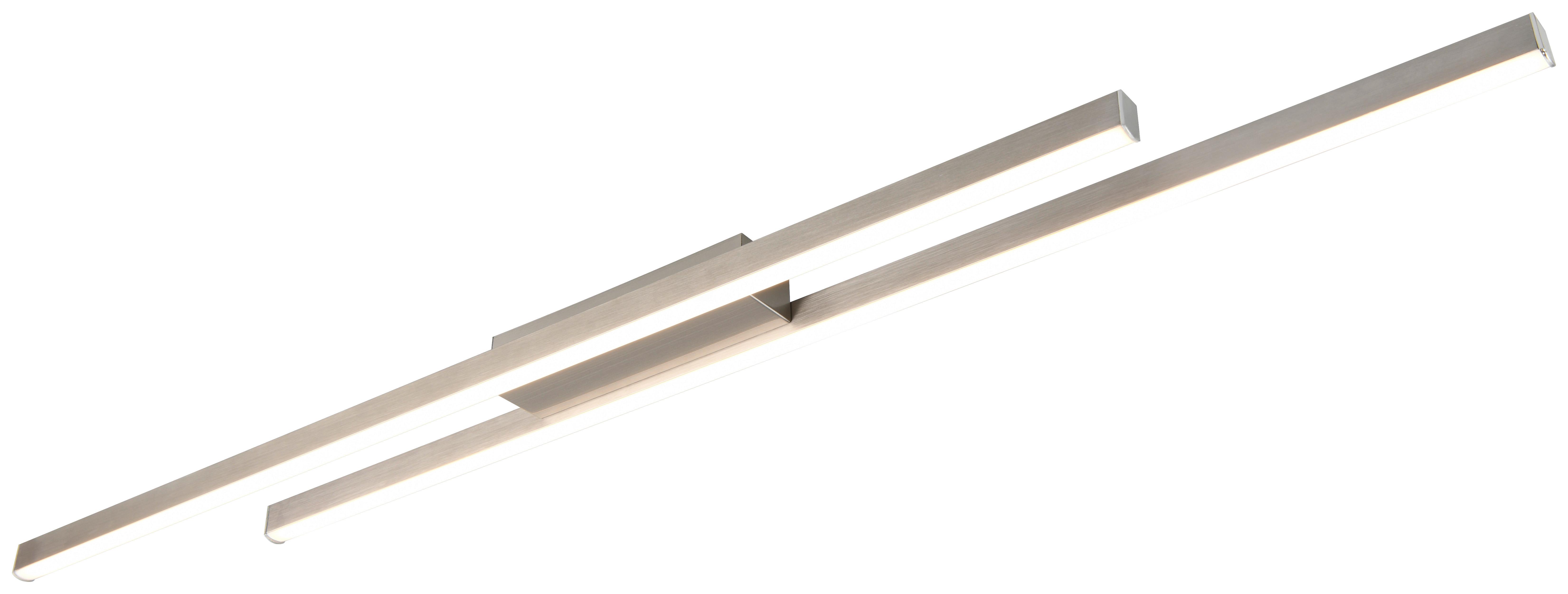 LED-Deckenleuchte Mateo - Nickelfarben, Basics, Metall (110/8,5/5cm) - Luca Bessoni