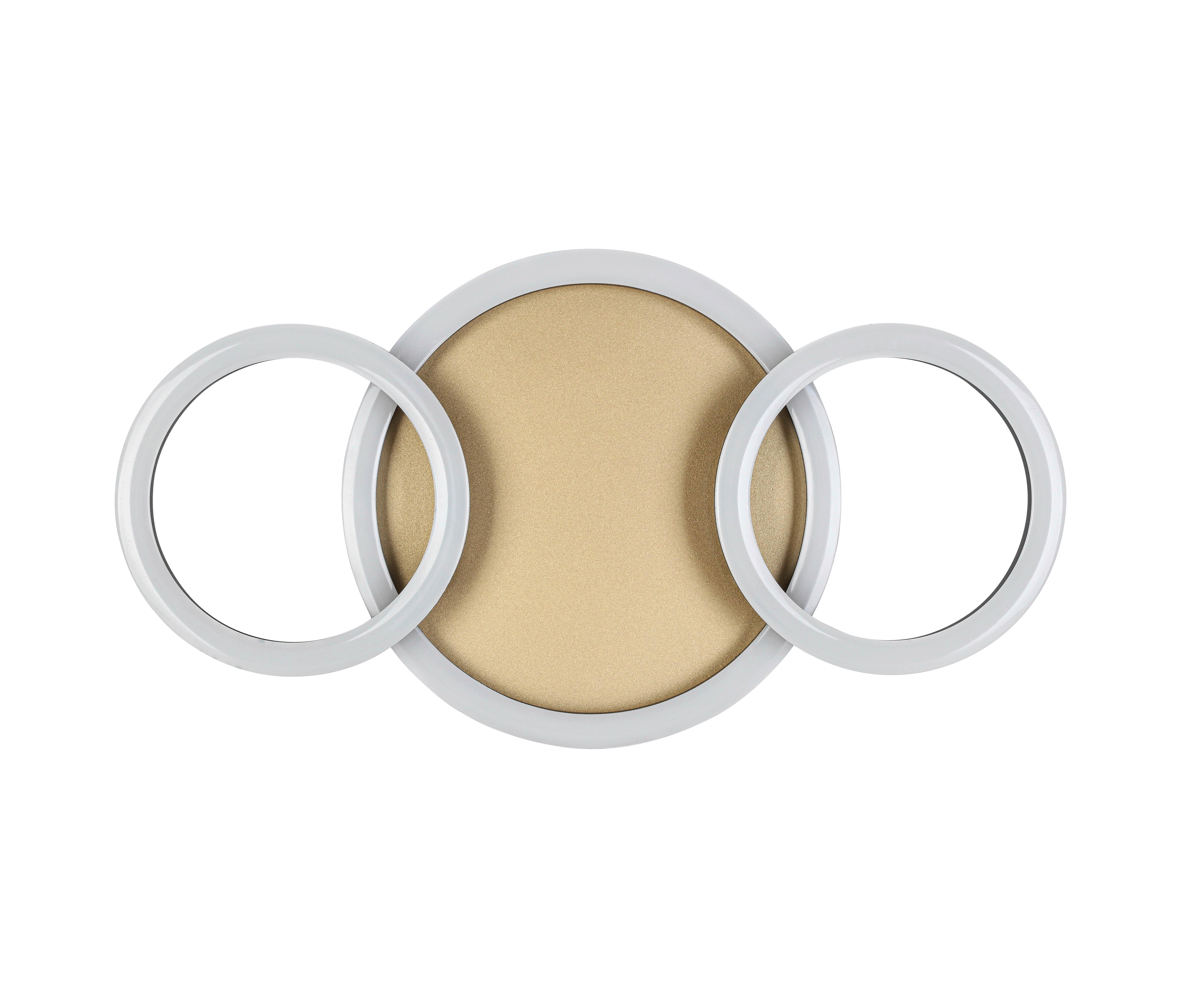 STROPNÍ LED SVÍTIDLO NUMIM - černá/cappuccino, Moderní, kov/plast (43/23/5cm) - Mömax