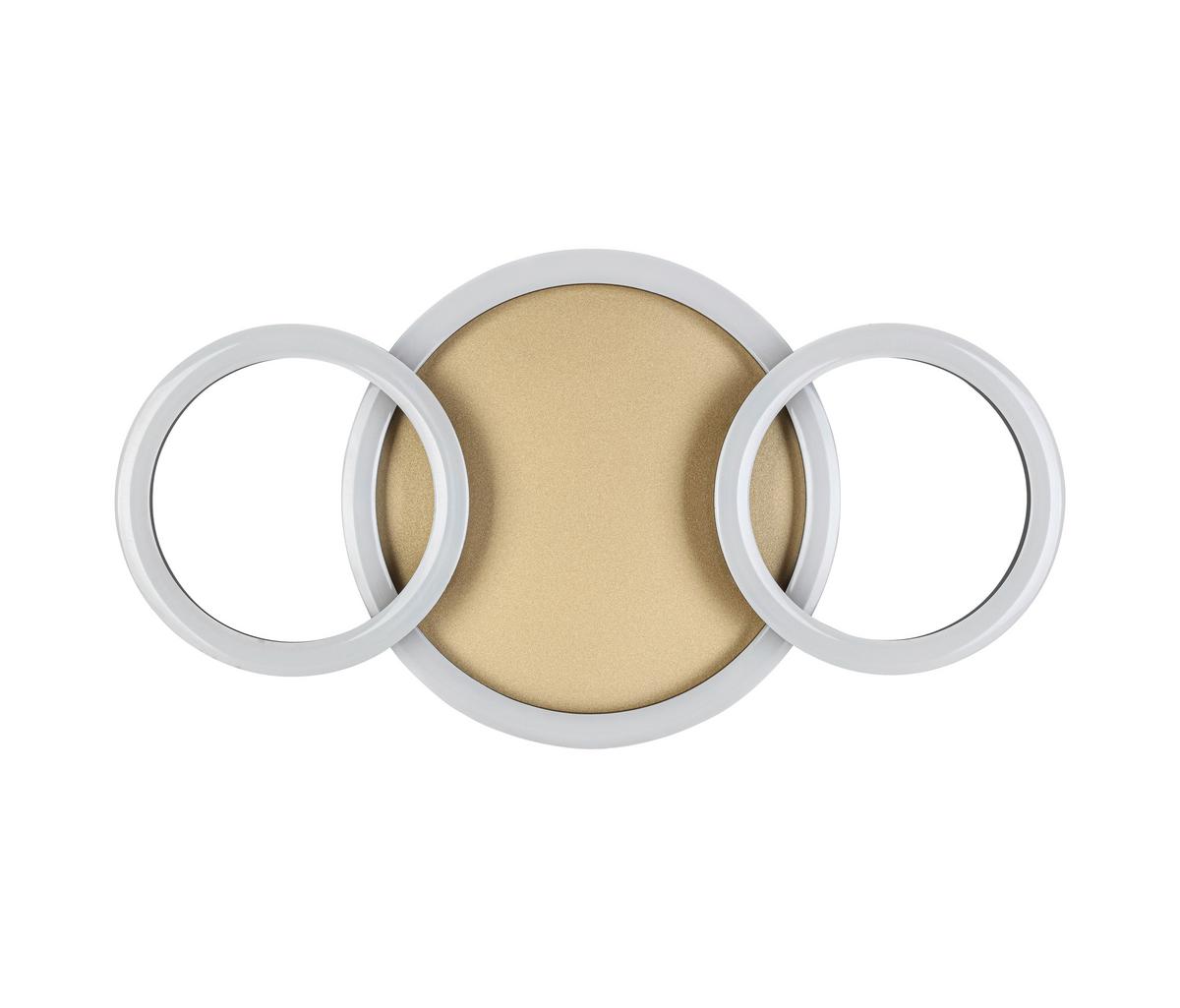 STROPNÉ LED SVIETIDLO NUMIM - čierna/cappuccino, Modern, kov/plast (43/23/5cm) - Mömax