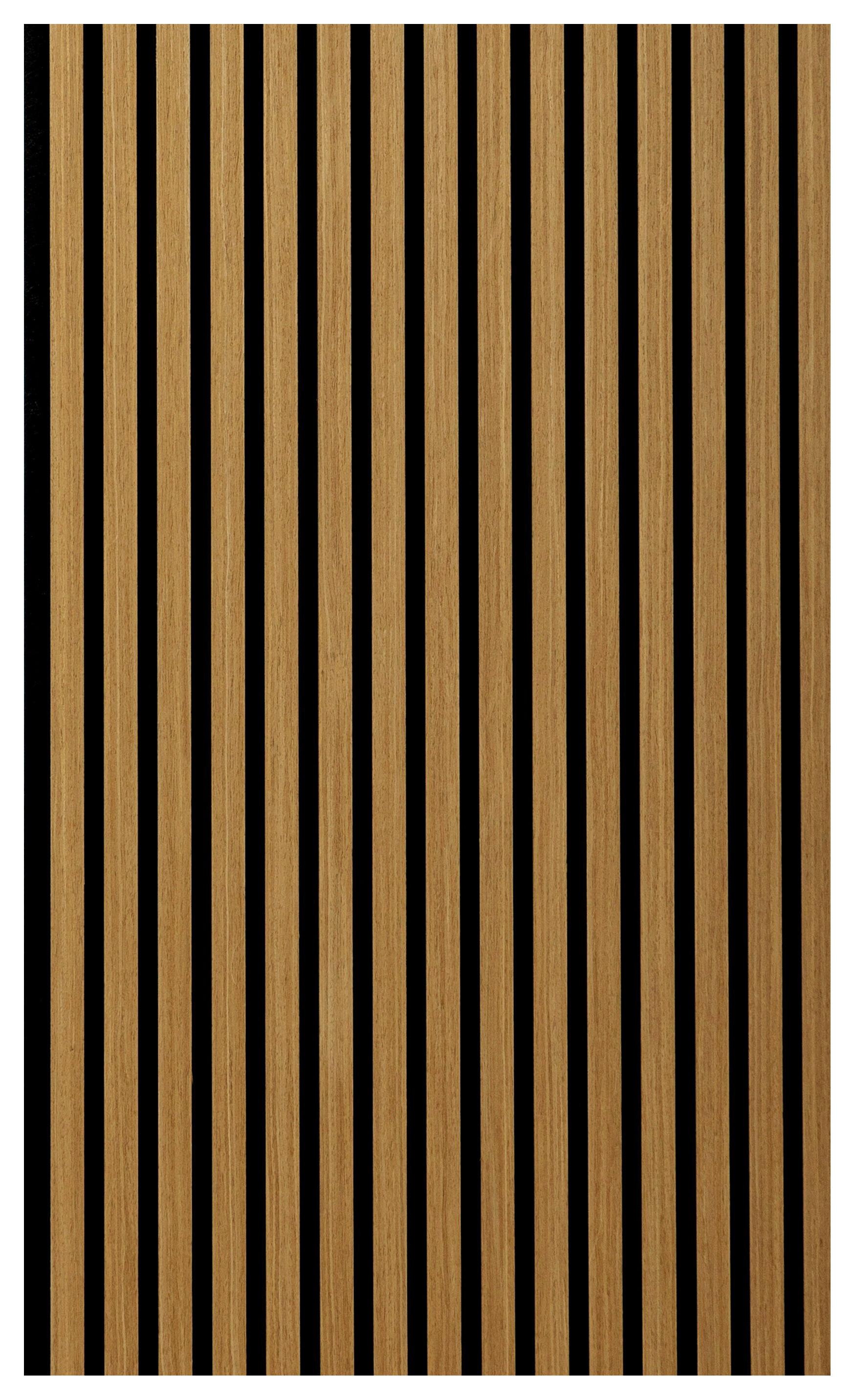 Akustikpaneel Elements Eiche Geölt - Eichefarben, Basics, Holz/Holzwerkstoff (56/120/1.8cm) - Novel