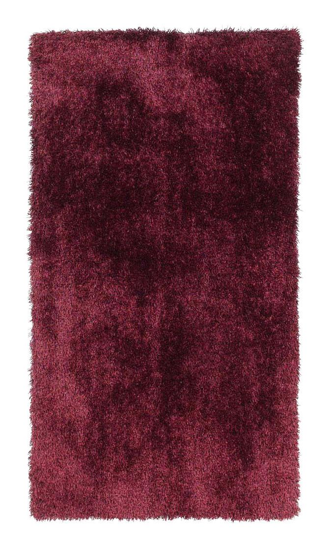 Hochflorteppich Shaggy Aubergine 80x150 cm - Aubergine, Basics, Textil (80/150cm)
