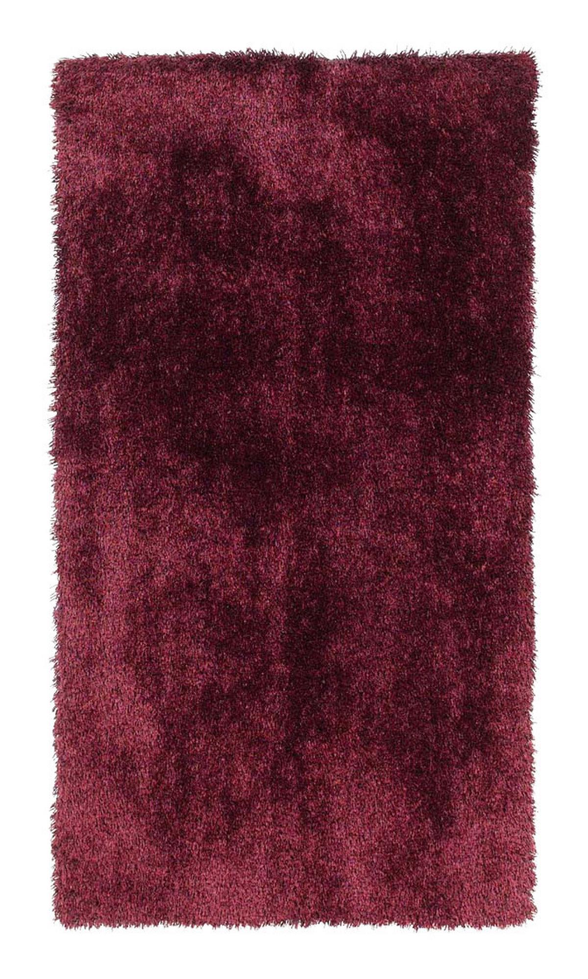 Hochflorteppich Shaggy Aubergine 80x150 Cm - Aubergine, Basics, Textil (80/150cm)