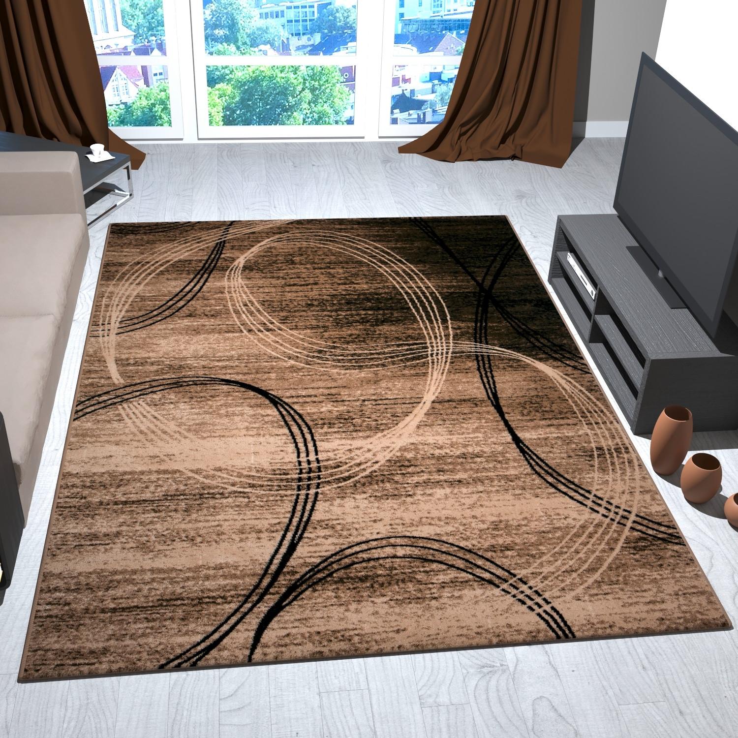 Webteppich Braun Naturfaser Tibet 80x150cm - Braun, MODERN, Textil (80/150cm)