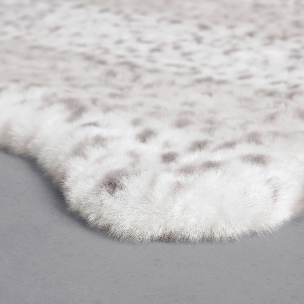 UMELÁ KOŽUŠINA ICE CAT - čierna/biela, Konventionell, textil (60/90cm) - Mömax