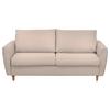 Schlafsofa Winter Rosa B: 195 cm - Buchefarben/Rosa, Design, Textil (195/90/102cm) - Livetastic