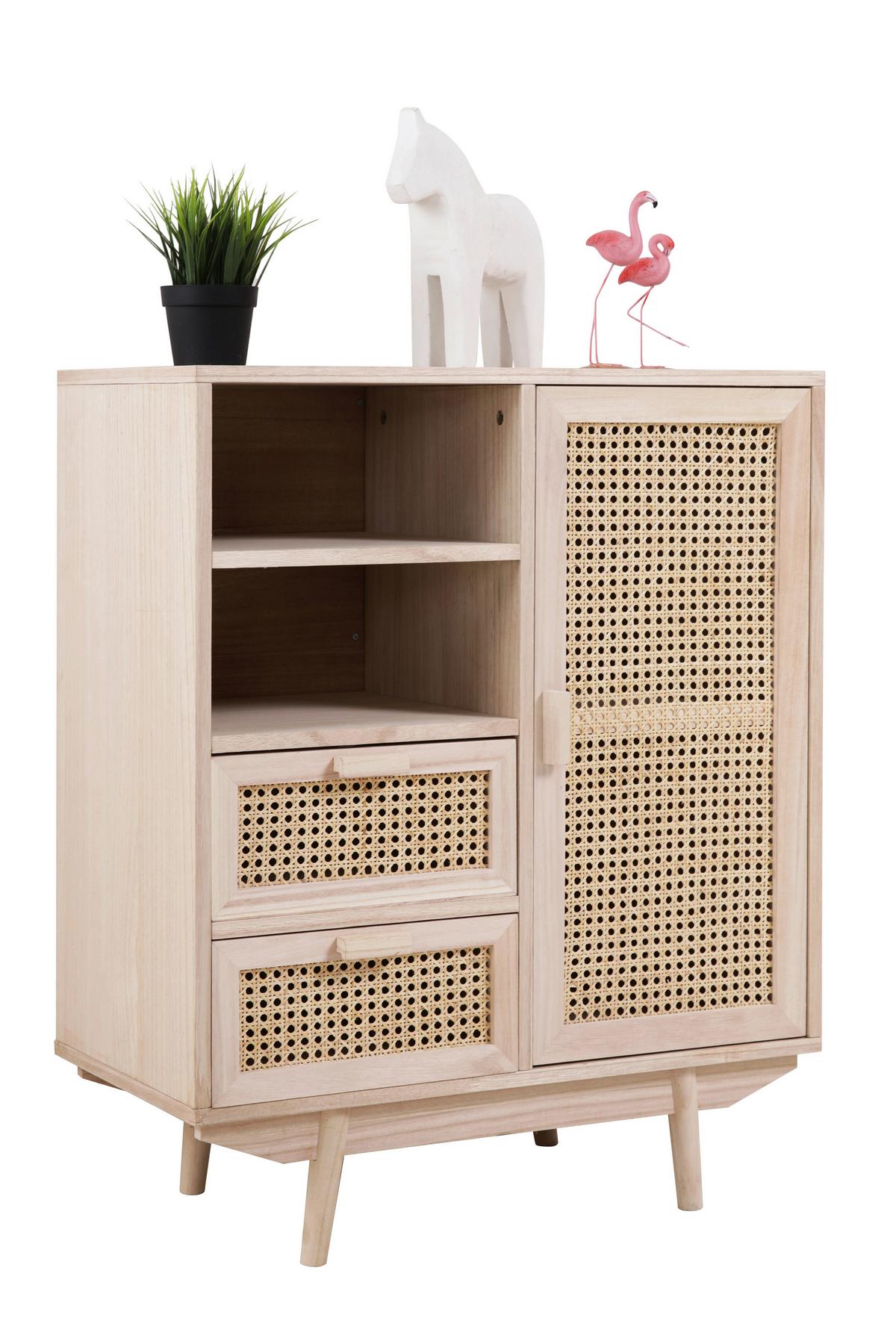 Sideboard Naturfarben B: 70cm - Naturfarben, Design, Holz/Holzwerkstoff (70/85/36cm) - Livetastic
