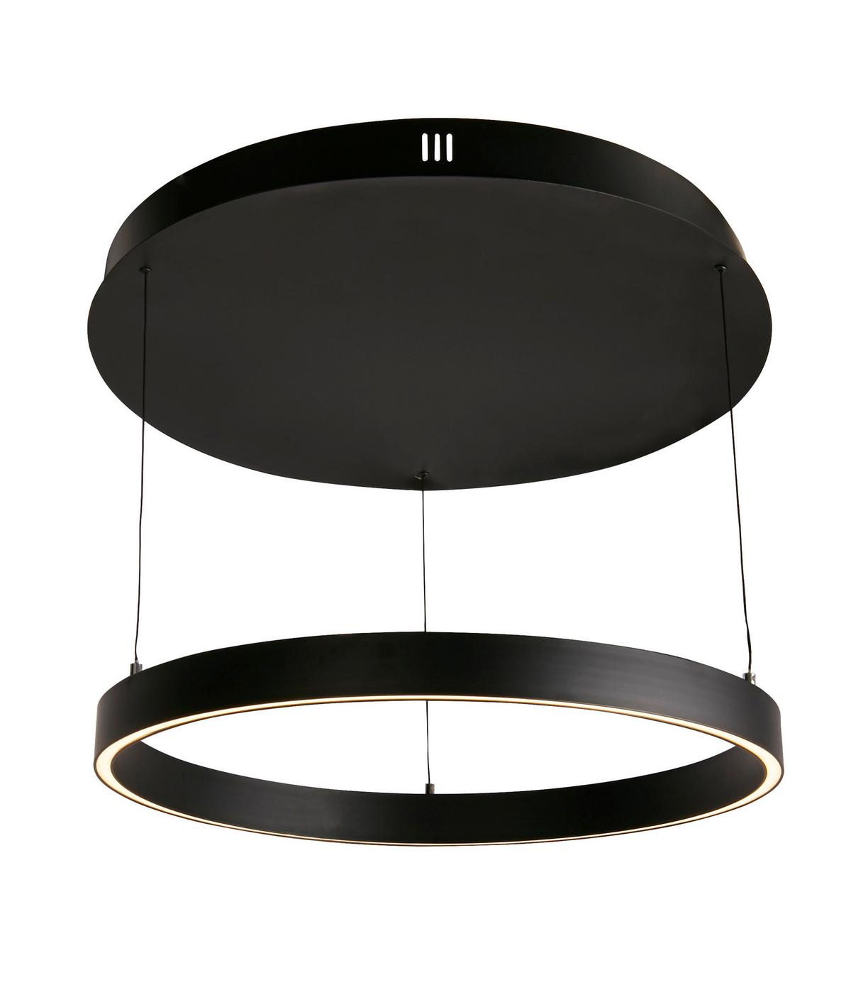 Led Függőlámpa Layla Pendant 30411bk - fekete, Design, fém (64/11.5cm)