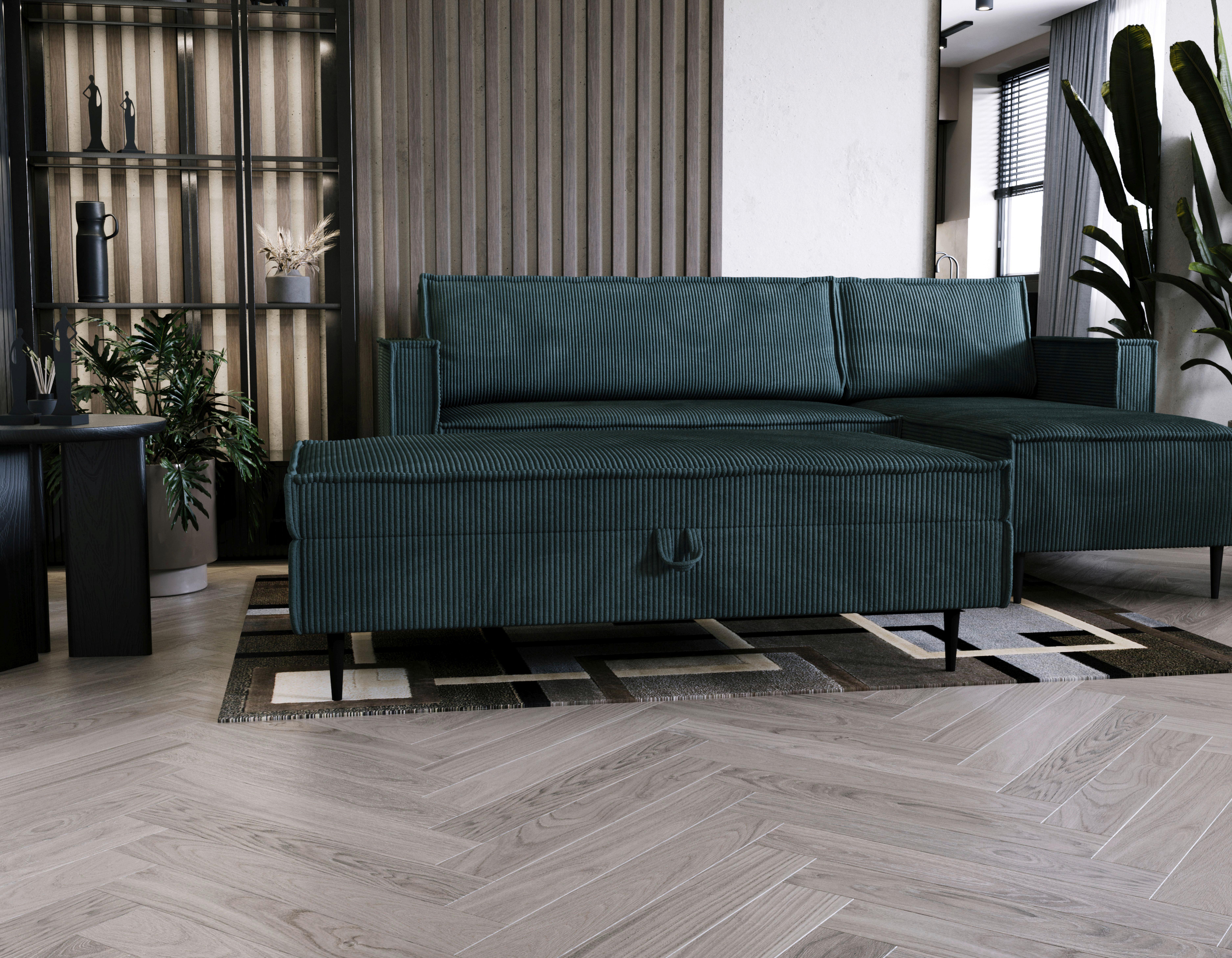 Ranger Petrol B: 135 Cm - Petrol/Schwarz, Design, Textil (135/45/75cm) - Livetastic