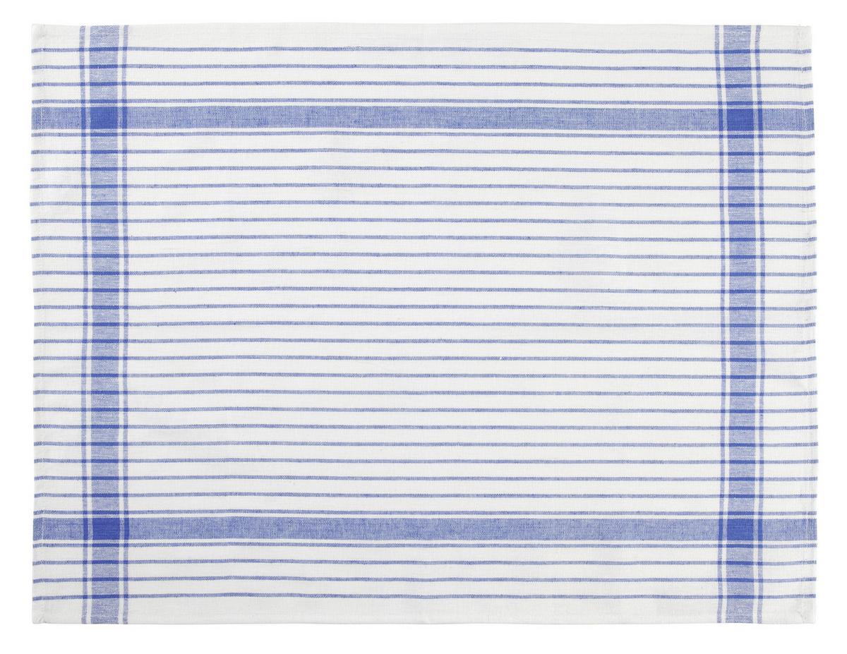 Geschirrtücher Helena Baumwolle 5er-Set - Blau/Rot, MODERN, Textil (50/70cm) - Ondega
