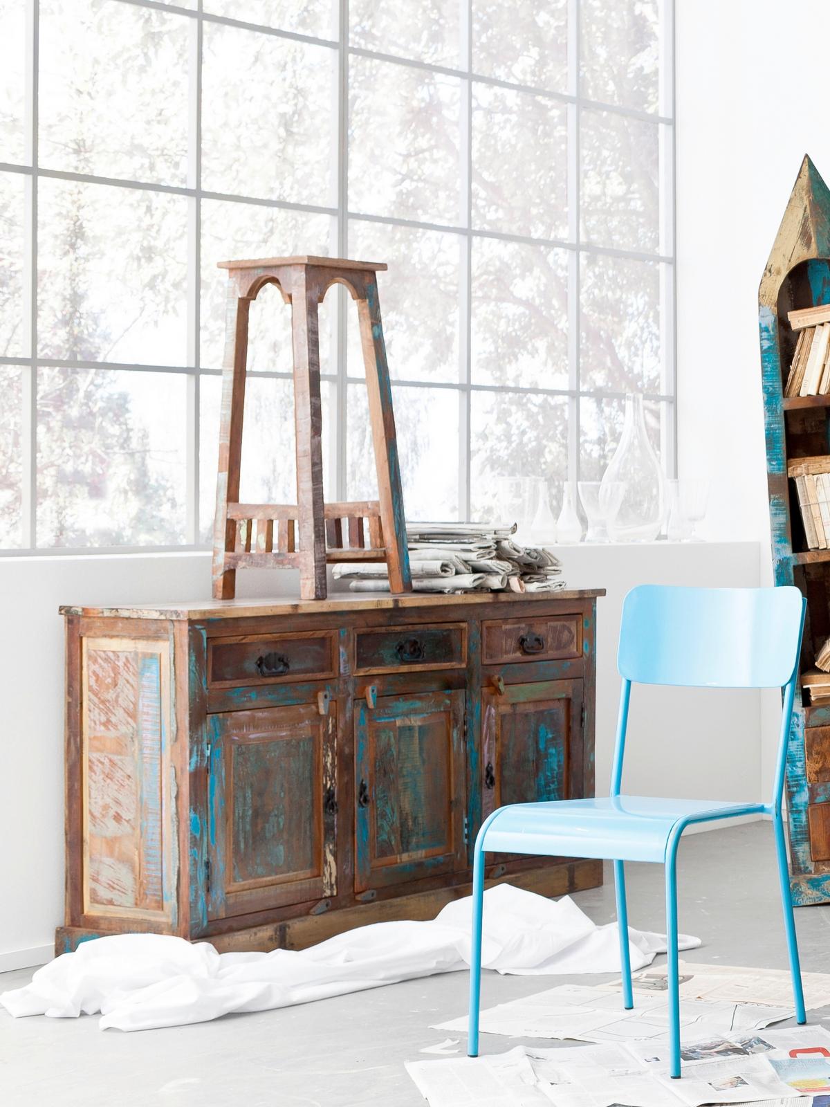 SIDEBOARD Multicolor B: 140cm - Multicolor, Design, Holz (140/80/40cm) - MID.YOU
