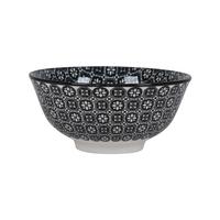 Miska na cerálie SHIVA - bílá/černá, Lifestyle, keramika (15,5/7cm) - Mömax