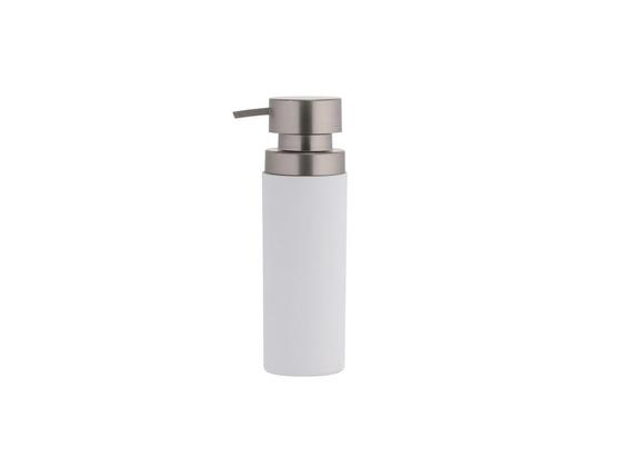 Seifenspender Lena - Weiß, MODERN, Kunststoff/Metall (6,5/21cm) Seifenspender Lena - Weiß, MODERN, Kunststoff/Metall (6,5/21cm)
