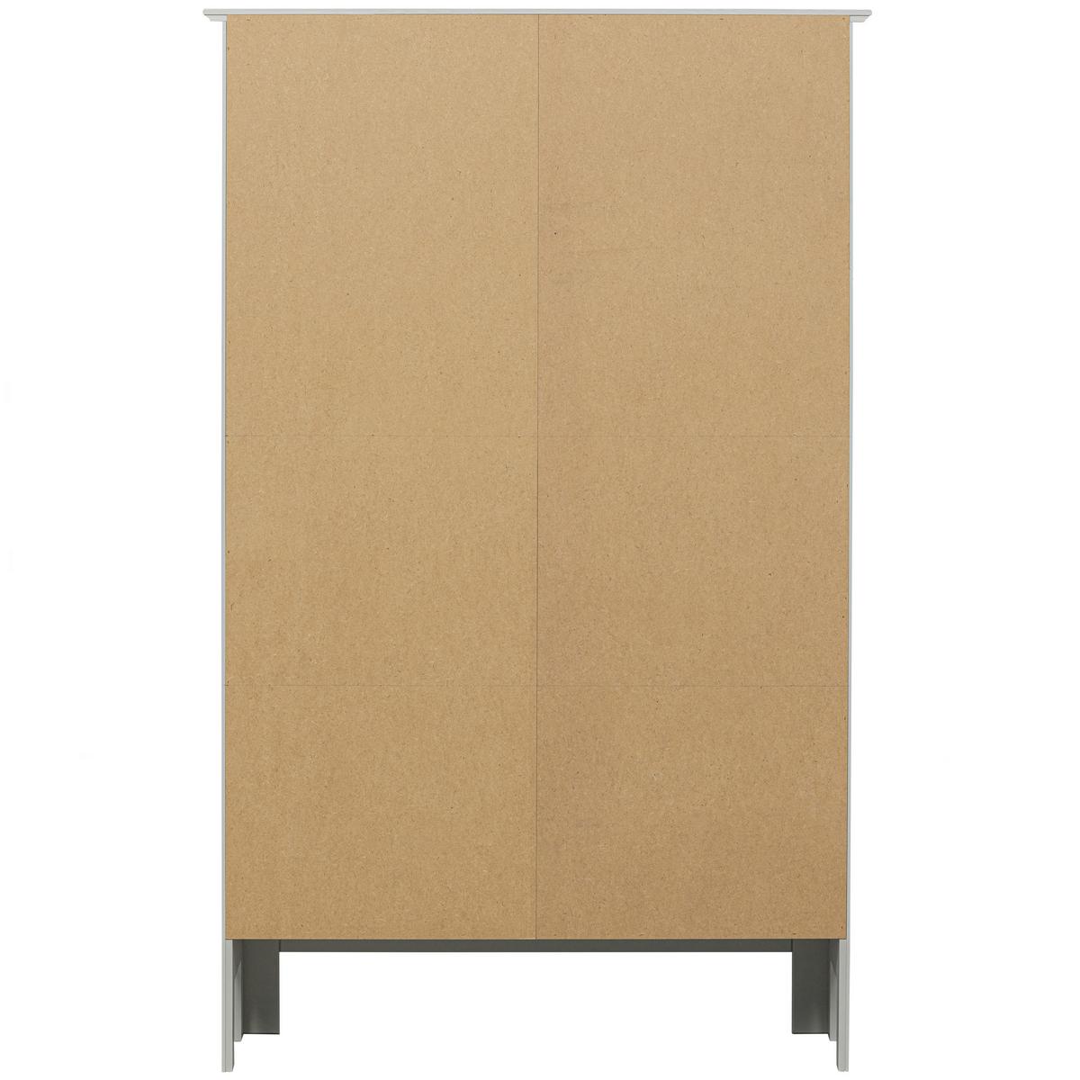 Kommode Eva Hellgrau B: 93cm - Hellgrau, Design, Holz/Holzwerkstoff (93/150/40cm) - Livetastic