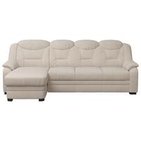 Rohová sedačka MARCUS, ľavá, béžová ženilka - béžová, Basics, textil/plast (162/257cm) - MID.YOU