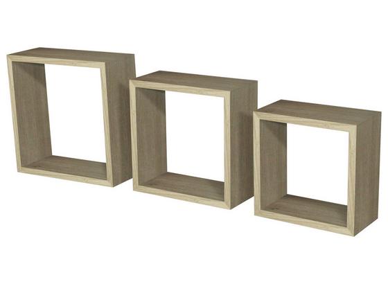 Wandregal Simple 3 - Eichefarben, MODERN, Holzwerkstoff/Kunststoff (30/30/12cm) Wandregal Simple 3 - Eichefarben, MODERN, Holzwerkstoff/Kunststoff (30/30/12cm)