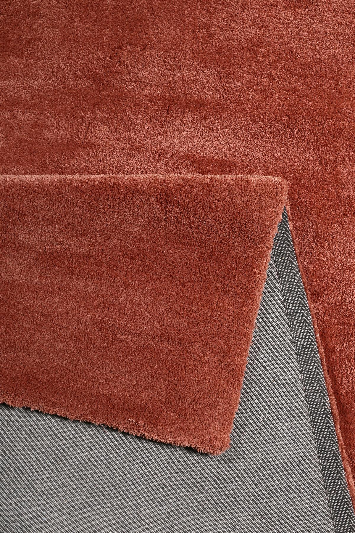 Hochflor Teppich Rot Loft 200x200 Cm - Rot, KONVENTIONELL, Textil (200/200cm) - Esprit