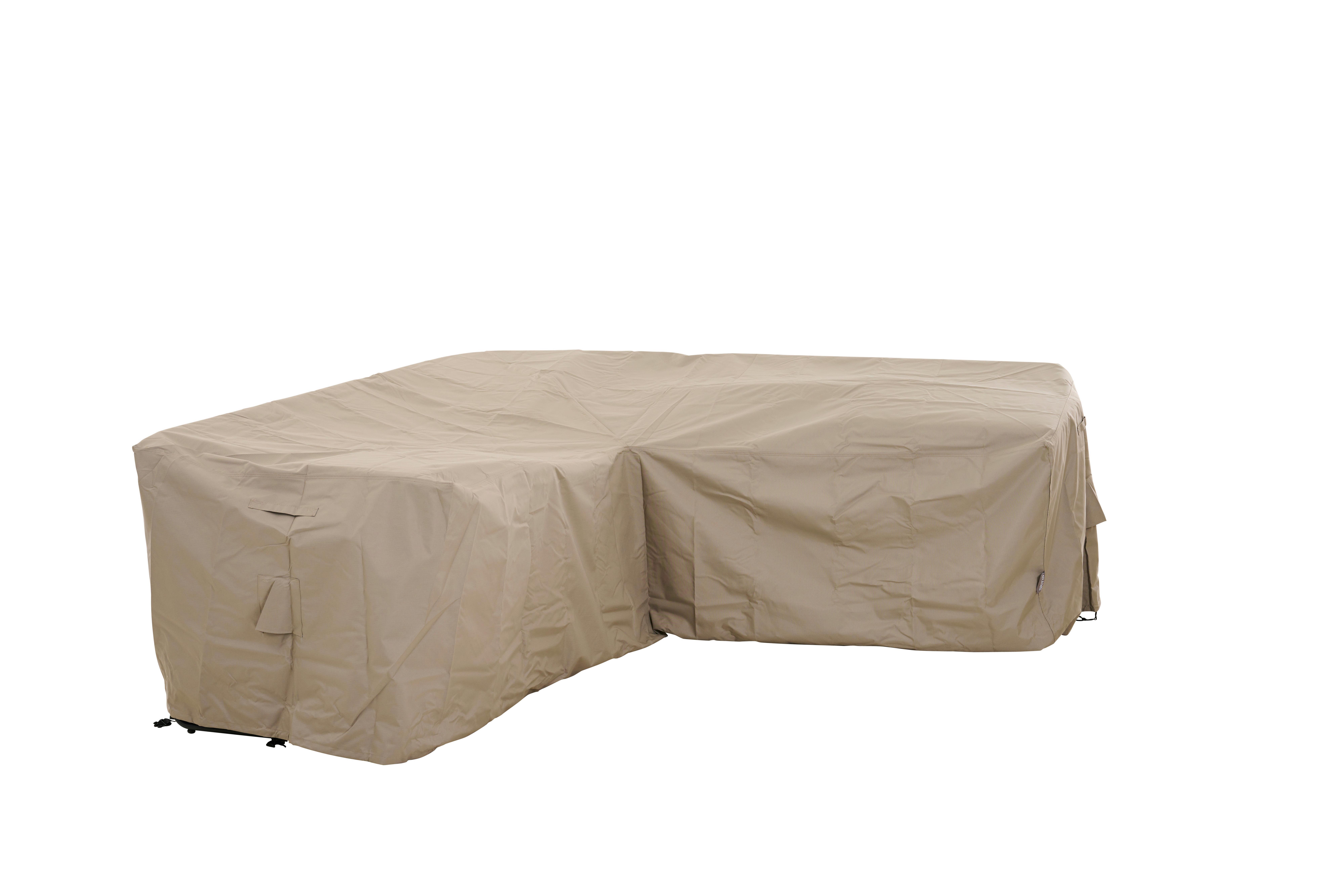 Schutzhülle Plus Lounge Schutzhülle - Beige, MODERN, Kunststoff (255/70/330cm) - Siena Garden