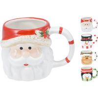 Karácsonyi Bögre Alx630410 - többszínű, Basics, kerámia