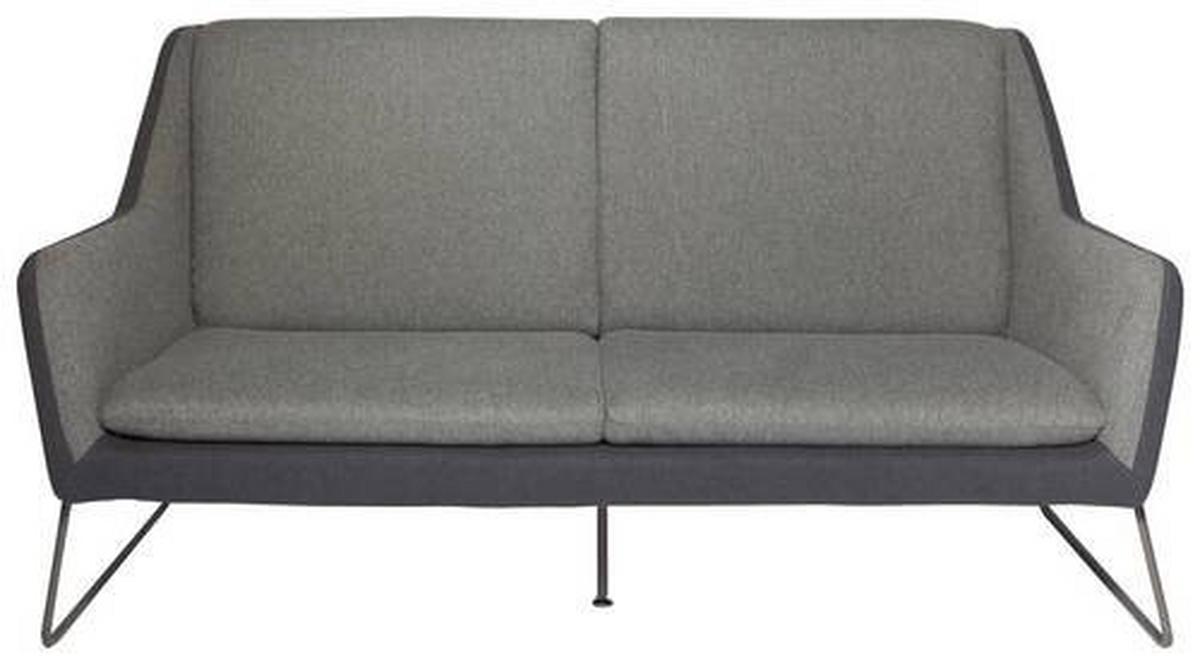 3-sitzer-sofa Lagun Hellgrau/dunkelgrau - Dunkelgrau/Hellgrau, MODERN, Textil (174/97/84cm) - MID.YOU