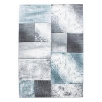 Flachwebeteppich Hawaii - Blau, Design, Textil (240/340cm) - Novel