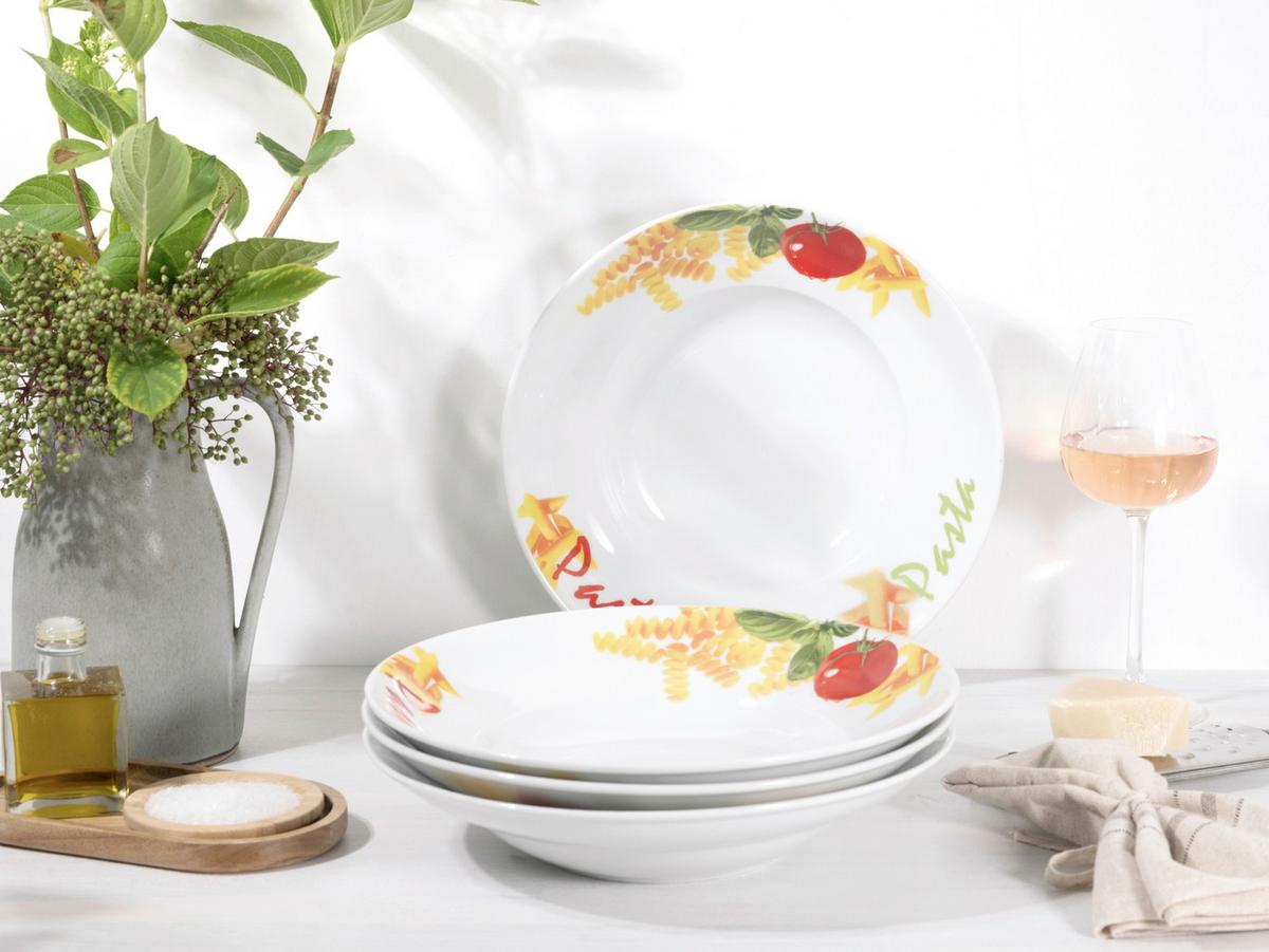 Pastateller Milano Pasta Keramik, Multicolor - Multicolor, Basics, Keramik (27cm) - Creatable