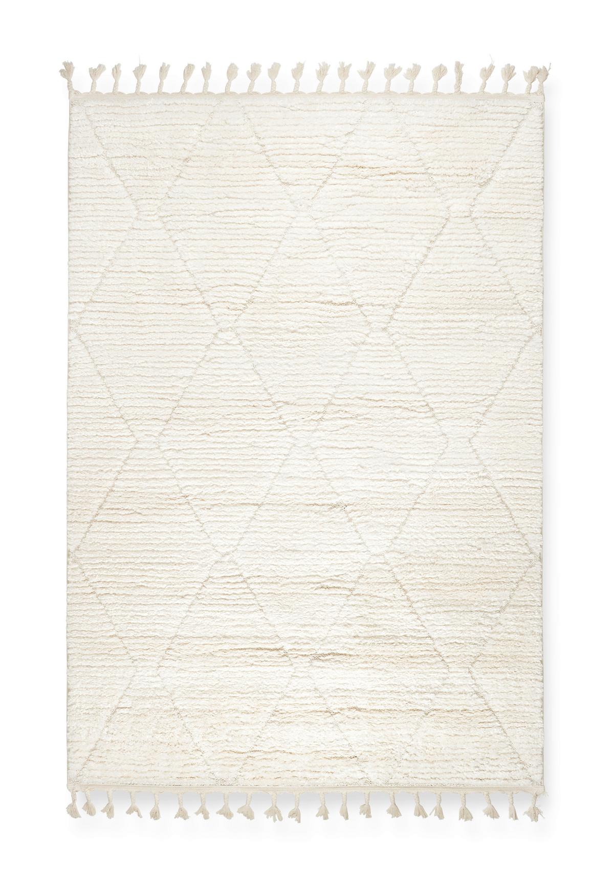 Tkaný koberec Selma 2, 120/170cm - bílá, Basics, textil (120/170cm) - Mömax