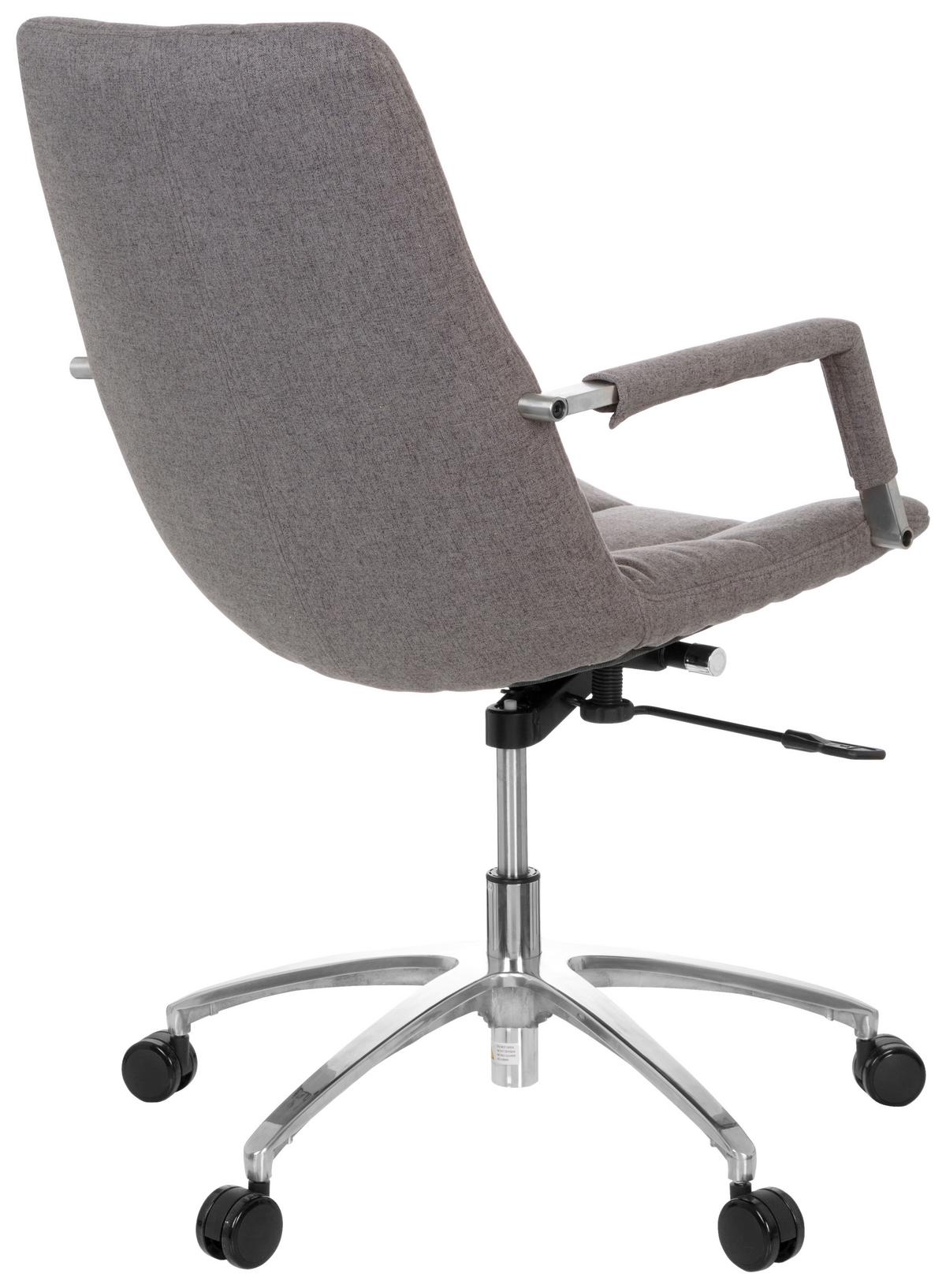 DREHSTUHL SARANTO Grau - Silberfarben/Grau, MODERN, Kunststoff/Textil (58/102/60cm) - MID.YOU