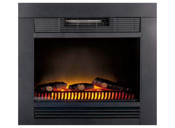 Elektrokamin 1800 Schwarz 2 Heizustufen Flammeff Chicago - Schwarz, MODERN, Metall (66,7/23,7/61,6cm) Elektrokamin 1800 Schwarz 2 Heizustufen Flammeff Chicago - Schwarz, MODERN, Metall (66,7/23,7/61,6cm)