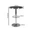 Bartisch American Diner D: 60cm Schwarz - Silberfarben/Schwarz, MODERN, Holzwerkstoff/Textil (60/60/68cm) - Livetastic Bartisch American Diner D: 60cm Schwarz - Silberfarben/Schwarz, MODERN, Holzwerkstoff/Textil (60/60/68cm) - Livetastic