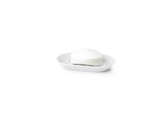 Miska Na Mydlo Lilo - biela, Moderný, plast (14,6/9,22/1,90cm) - Mömax modern living Miska Na Mydlo Lilo - biela, Moderný, plast (14,6/9,22/1,90cm) - Mömax modern living