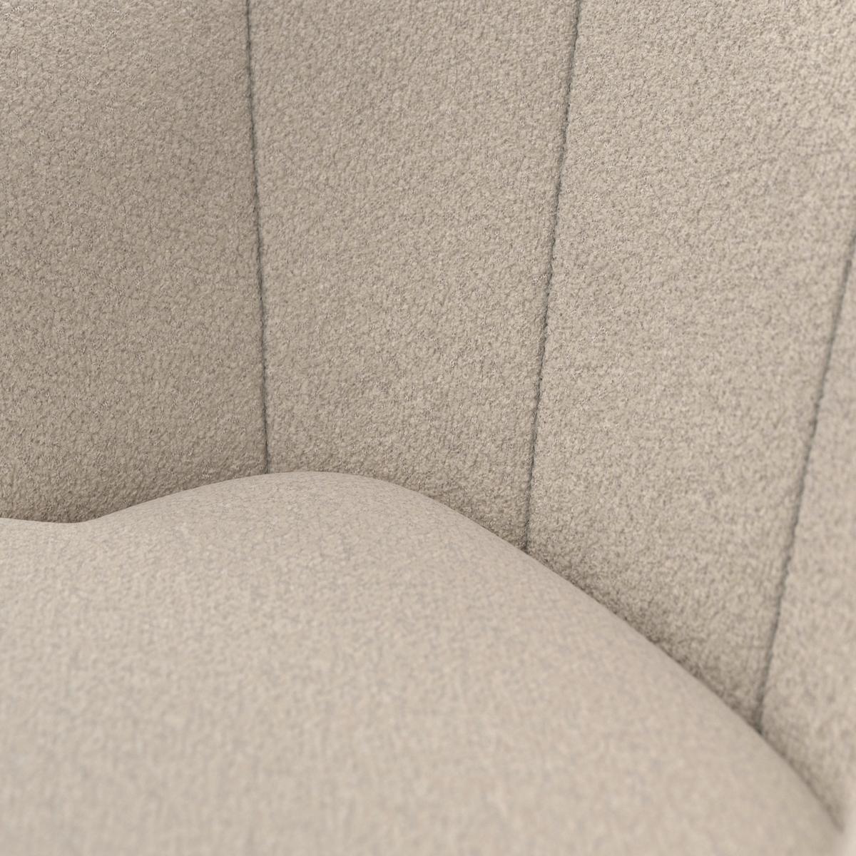 STOLIČKA ZOEY - čierna/béžová, Modern, kov/drevo (48/79/61cm) - Bessagi Home