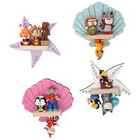 Kinderregal Boarti Multicolor B: 17 cm - Multicolor, MODERN, Holzwerkstoff (17/17/5cm) - Livetastic