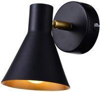 Wandleuchte 21-70968 - Schwarz, Basics, Metall (10/13/14cm)
