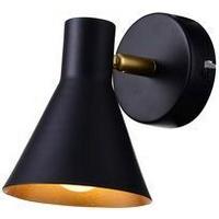 Wandleuchte 21-70968 - Schwarz, Basics, Metall (10/13/14cm)