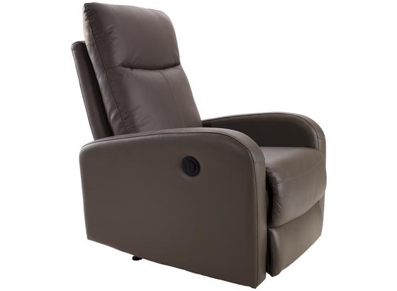 Fernsehsessel Jacky - Grau, KONVENTIONELL, Leder/Textil (72/102/90cm) - James Wood Fernsehsessel Jacky - Grau, KONVENTIONELL, Leder/Textil (72/102/90cm) - James Wood