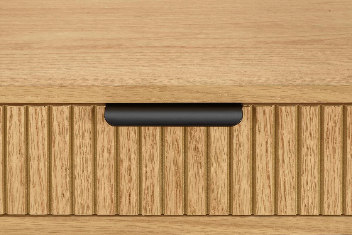 Schreibtisch Schwarz/Eiche Dekor L: 120cm - Eichefarben/Schwarz, MODERN, Holz/Holzwerkstoff (120/60/75cm) - Livetastic