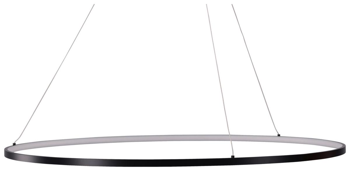 Hängeleuchte Rödäng X Josefin Lustig - Schwarz, Basics, Metall (100/6/100cm) - P & B