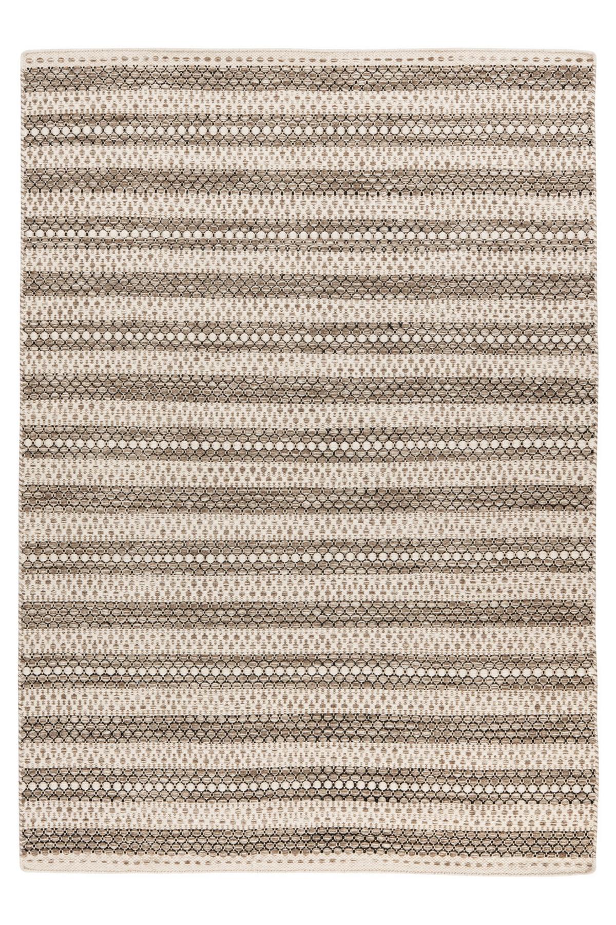 Flachwebteppich My Jaipur - Hellbraun/Beige, KONVENTIONELL, Textil (120/170cm) - Obsession