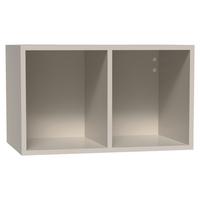 Wandregal Las Vegas Weiß B: 60 cm - Weiß, MODERN, Holzwerkstoff (60/36/37cm) - Vertico