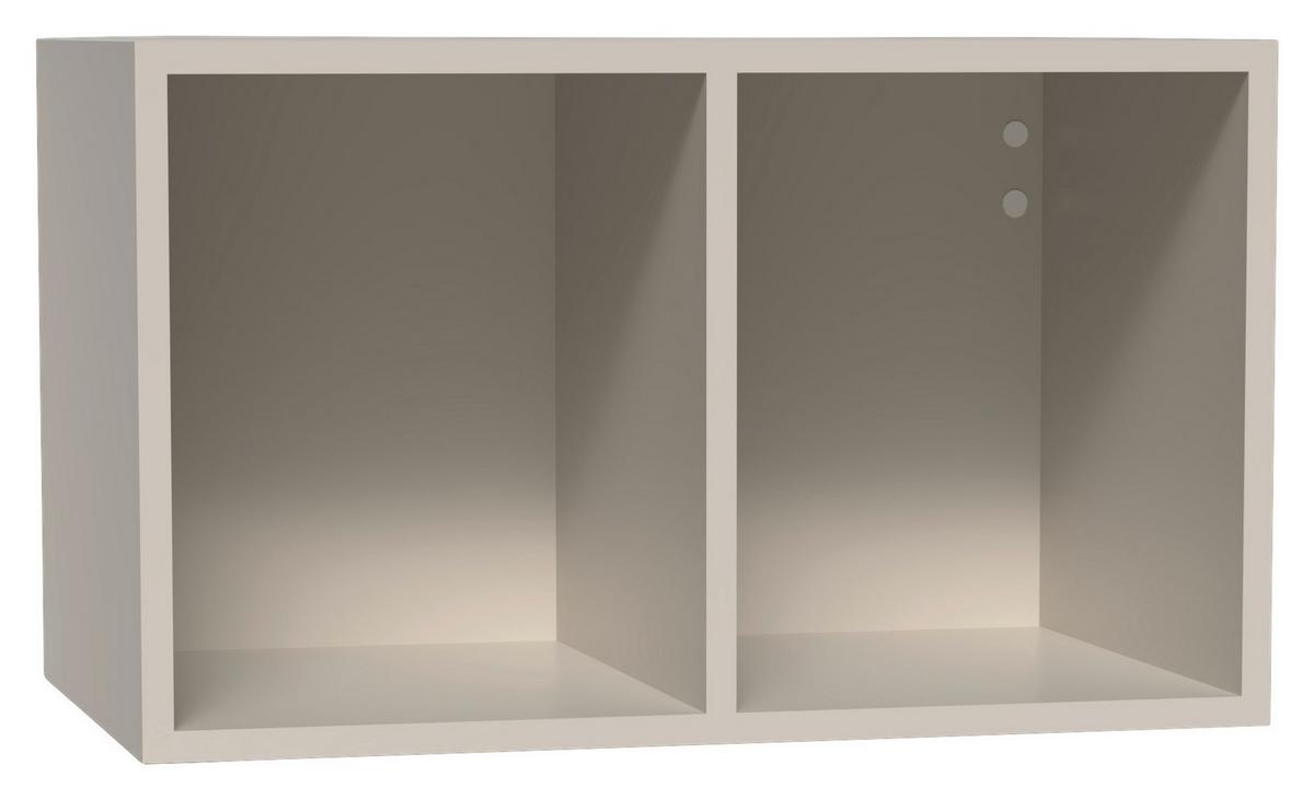 Wandregal Las Vegas Weiß B: 60 cm - Weiß, MODERN, Holzwerkstoff (60/36/37cm) - Vertico