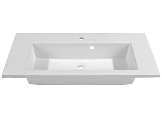 Umyvadlo Denia - bílá, Moderní (90/16/46cm) Umyvadlo Denia - bílá, Moderní (90/16/46cm)