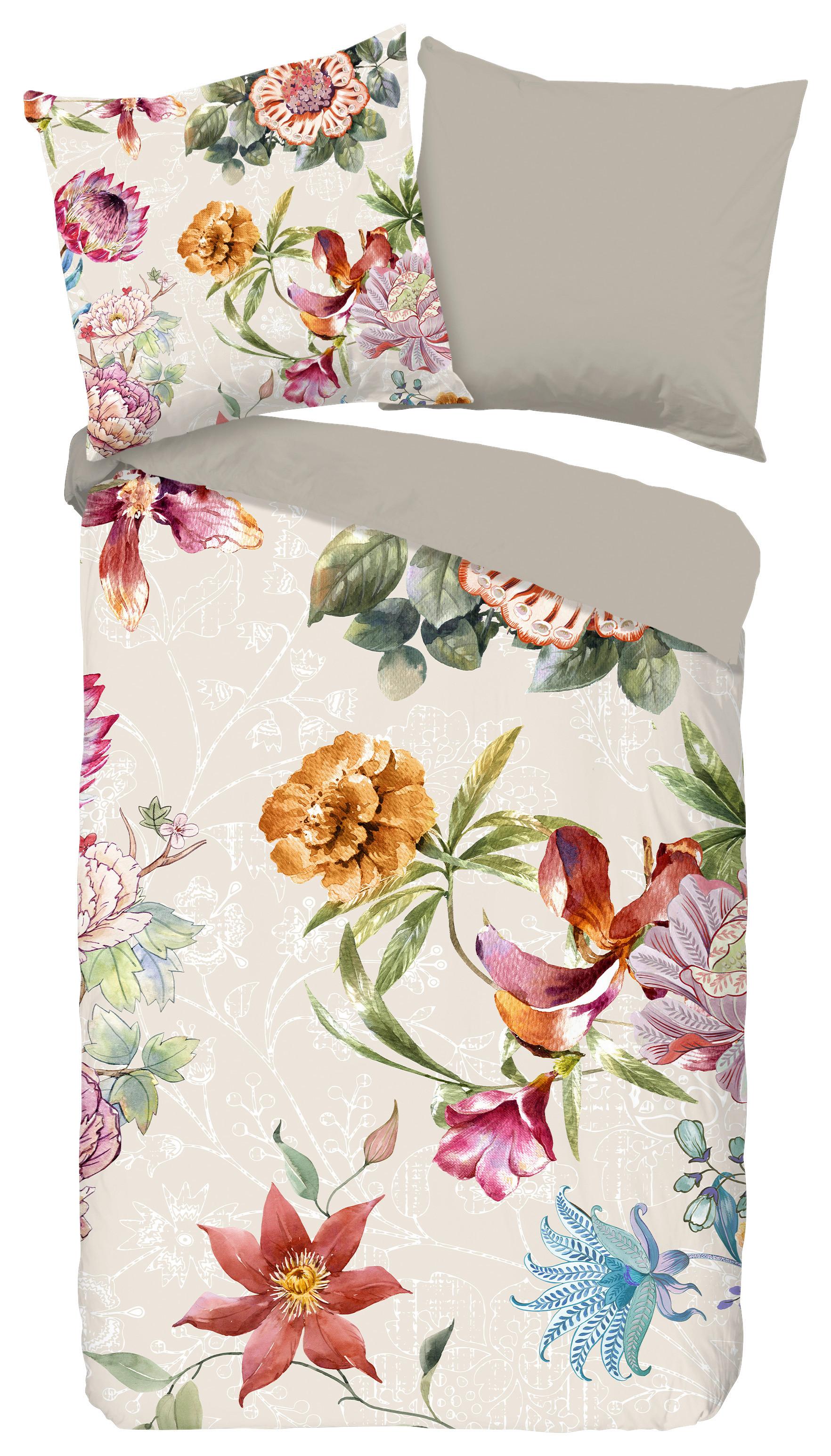 Wendebettwäsche Jaimy Multicolor 155x220 cm - Multicolor, Design, Textil (155/220cm)