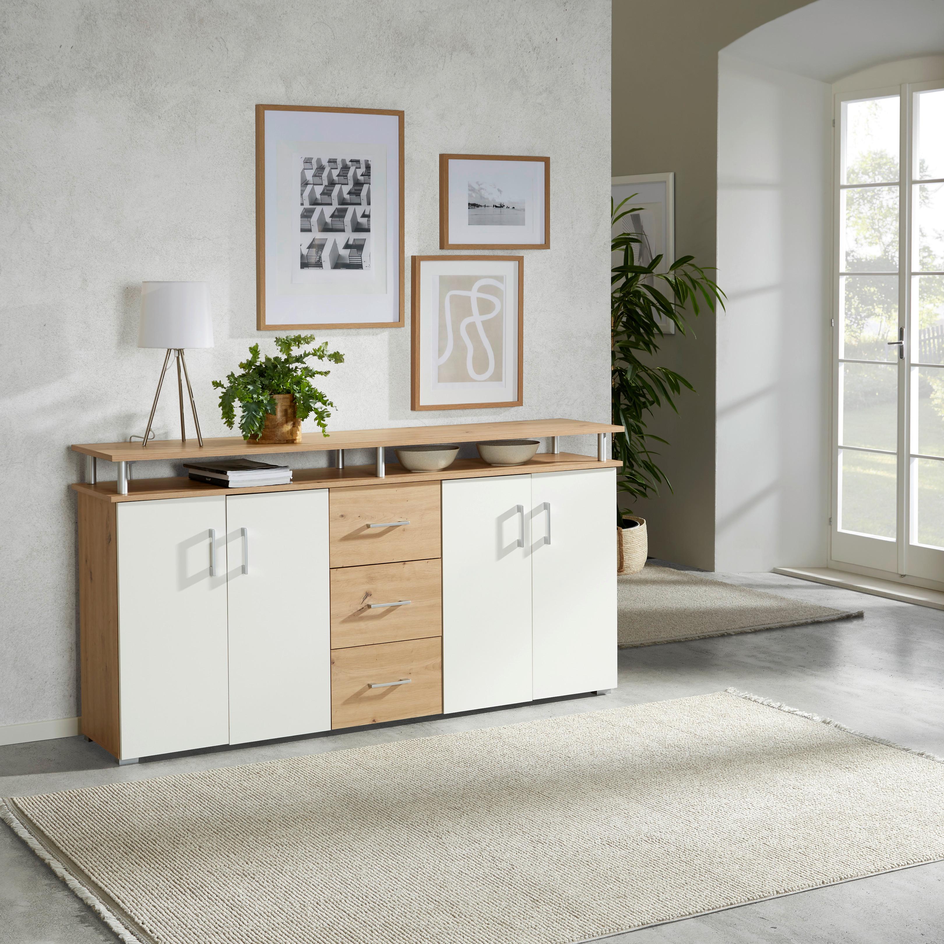 Komód Lift 176/90 Cm - Modern, faalapú anyag (176,5/90/38,5cm)