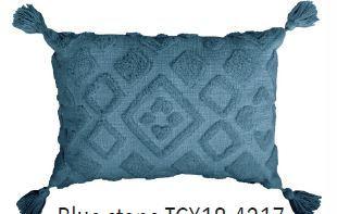 Dekorační Polštář Ibiza, 40/60cm, Modrá - modrá, Moderní, textil (40/60cm) - Premium Living
