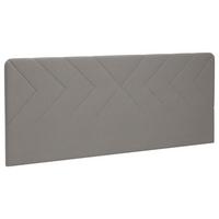 ZÁHLAVIE FLAVIA - hnedá, Modern, textil (207/81,5/4,5cm)