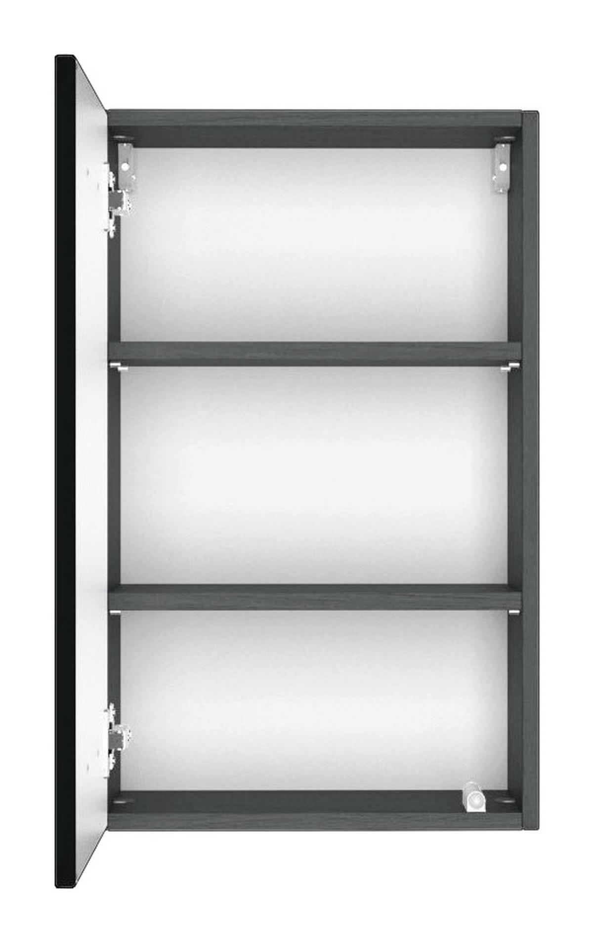Hängeschrank Kopenhagen B: 40 cm Grau - Graphitfarben/Grau, KONVENTIONELL, Holzwerkstoff (40/64/20cm) - Held